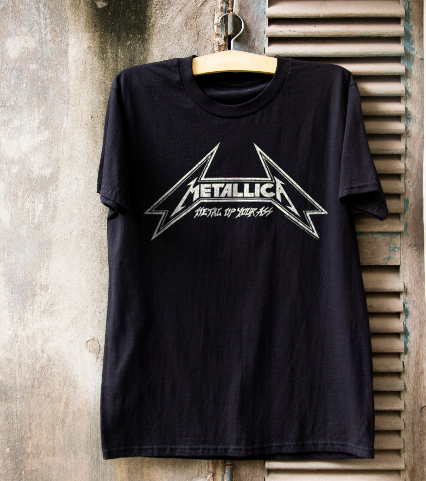 METALLICA Metal Up Your Ass Rock Band Black Unisex T-shirt S-5XL