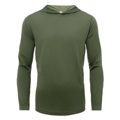Men’s Long Sleeve Hooded Tees 5-Pack: Sun Protection for Work, Fishing, & Fun!
