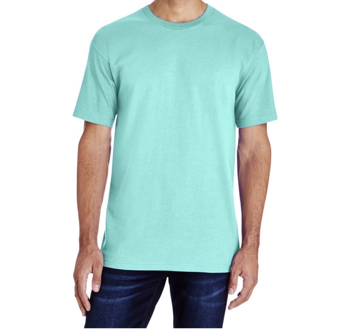 Gildan Plain Hammer Adult Ring Spun Cotton Short Sleeves T-Shirt H000 2XL gallery