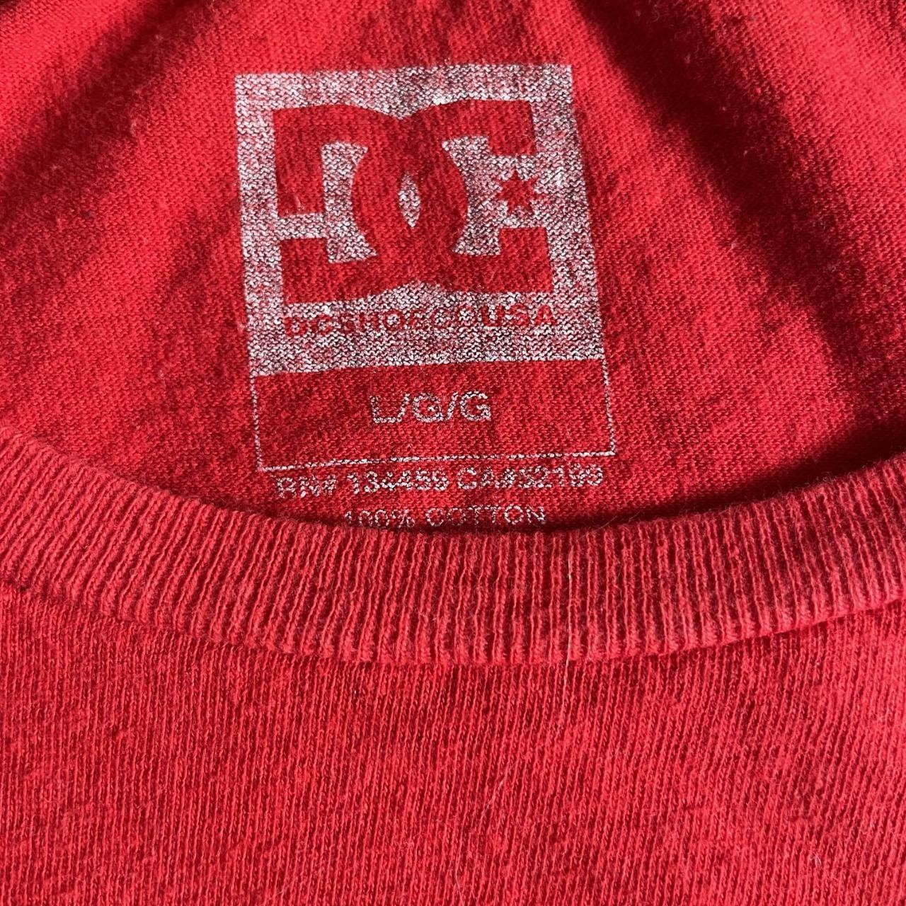 DC Shoes Men's Red T-shirt gallery