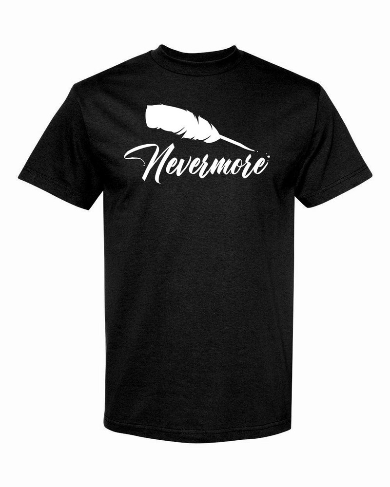 EDGAR ALLAN POE Nevermore T-Shirt Multi Colors S-XXL FREE S&H! goth horror
