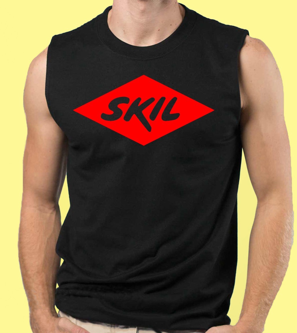 Black T Shirt, Long or Short Sleeve, Tank Top, Sleeveless, Skil Tools gallery