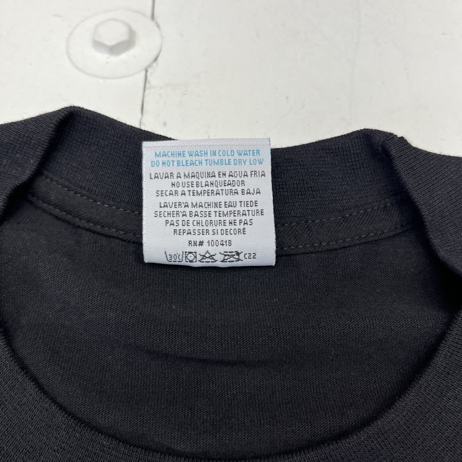 Pro Club Heavyweight Black Made In USA 100% Cotton T-Shirt Mens Size 4XL gallery