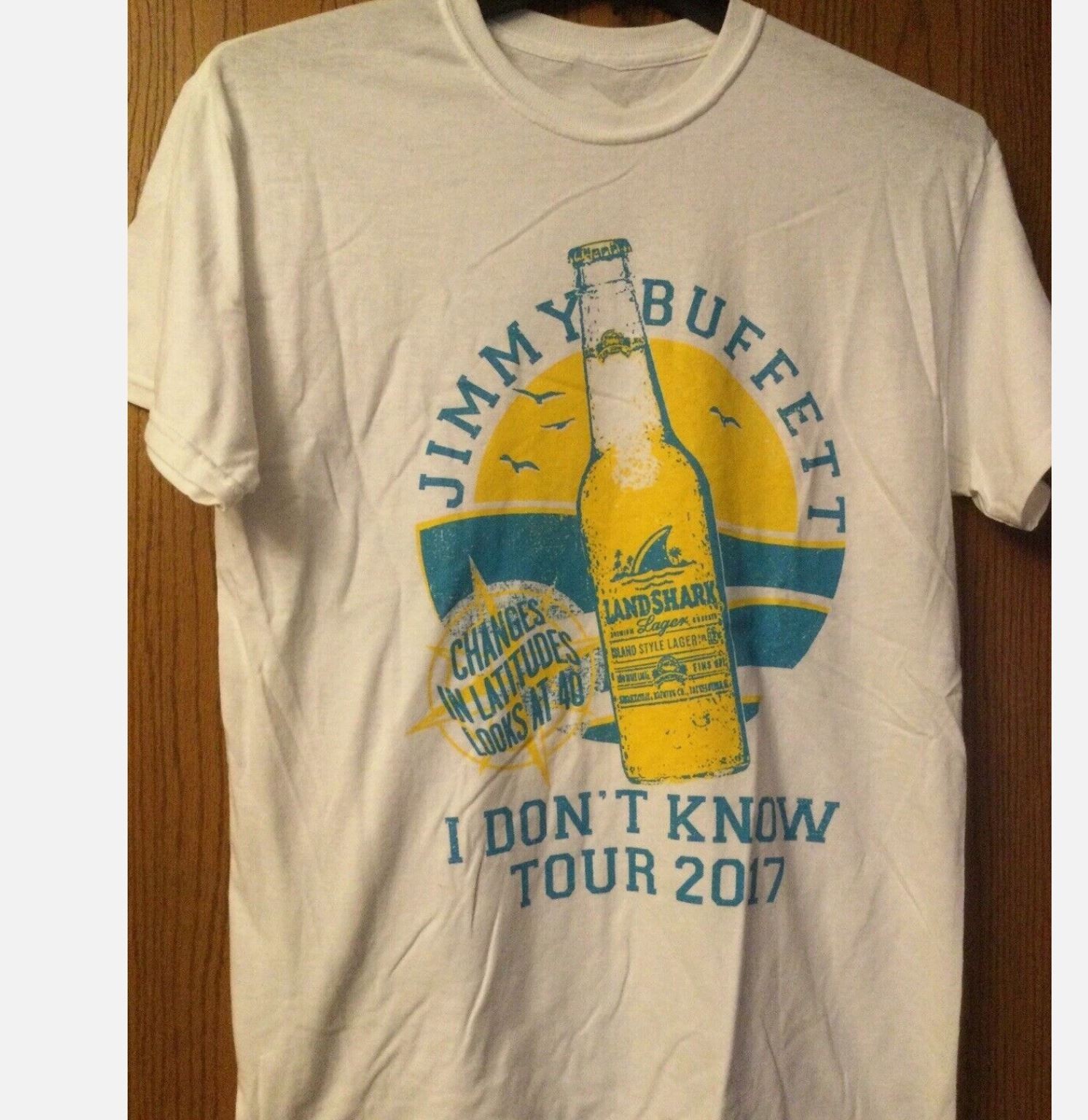 Jimmy Buffett I Dont Know Tour 2017 Shirt Short Sleeve White S-5XL gallery