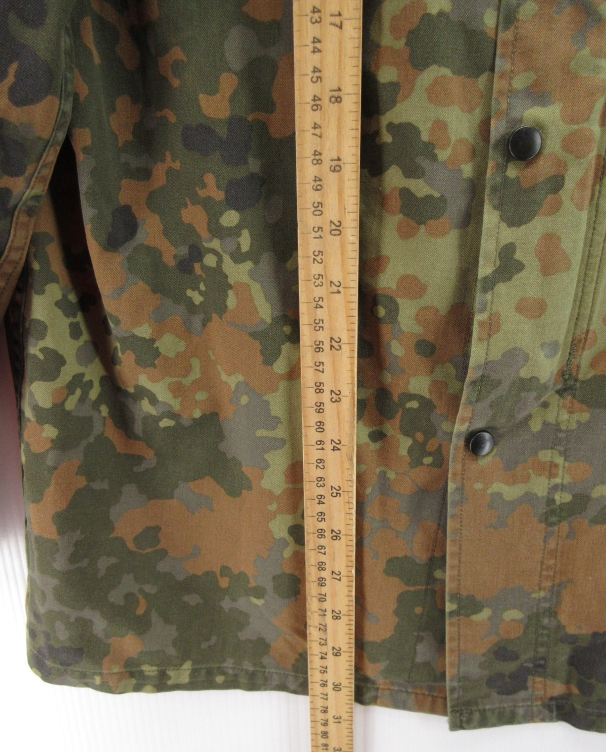German Bundeswehr Shirt Medium Green Flecktarn GR12 Field Camo Military Surplus* gallery