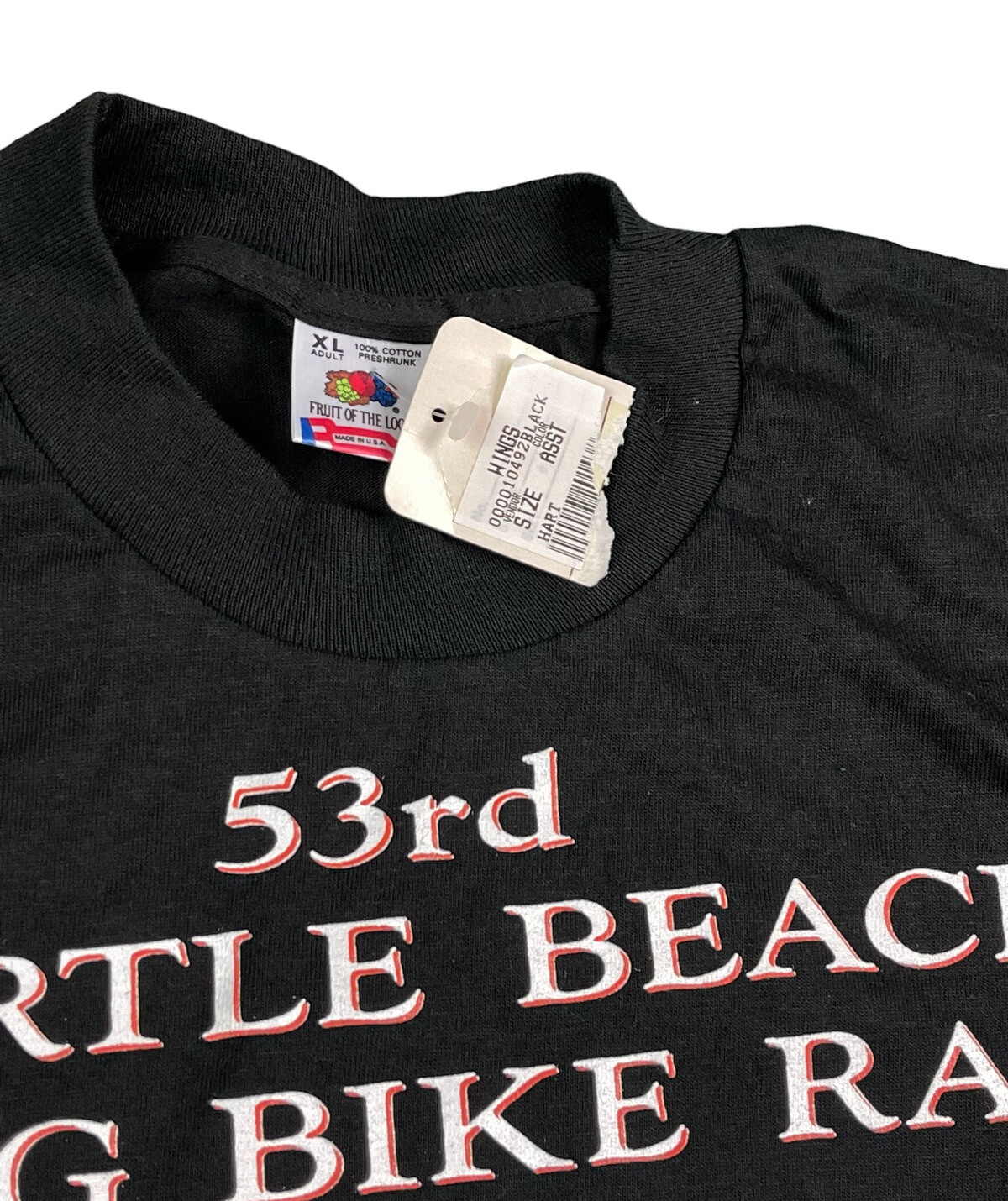 Vintage 90’s 53rd Myrtle Beach Spring Bike Rally 1993 T-Shirt Men’s Size XL NEW gallery