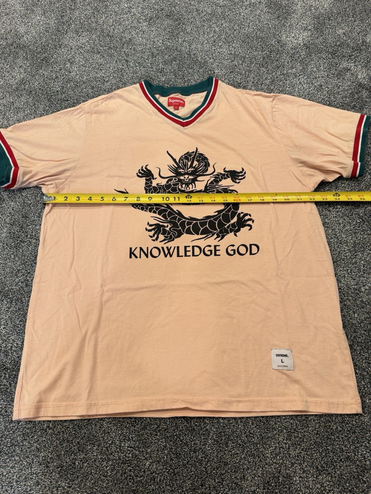 Supreme Knowledge God Dragon T-Shirt Size Large gallery