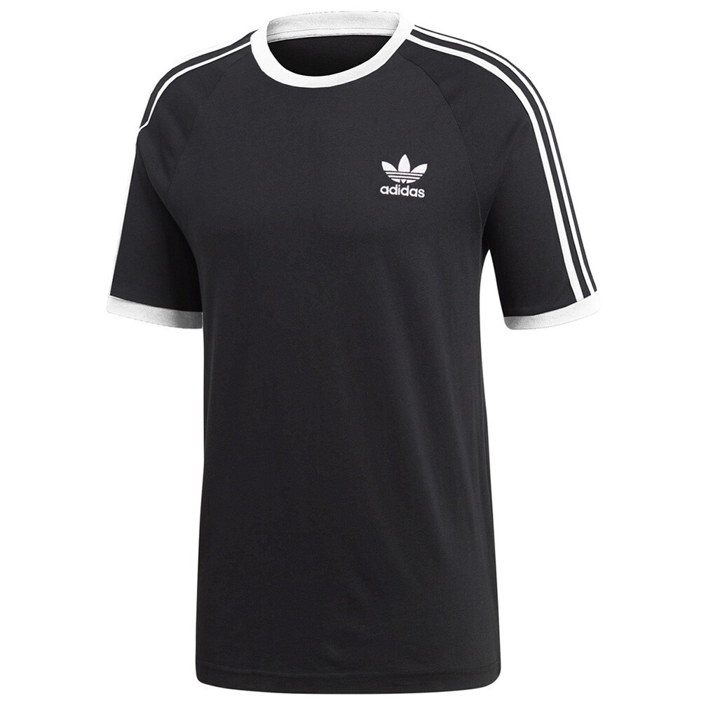 Adidas Men’s Original Embroidered Trefoil 3 Stripe California T-Shirt