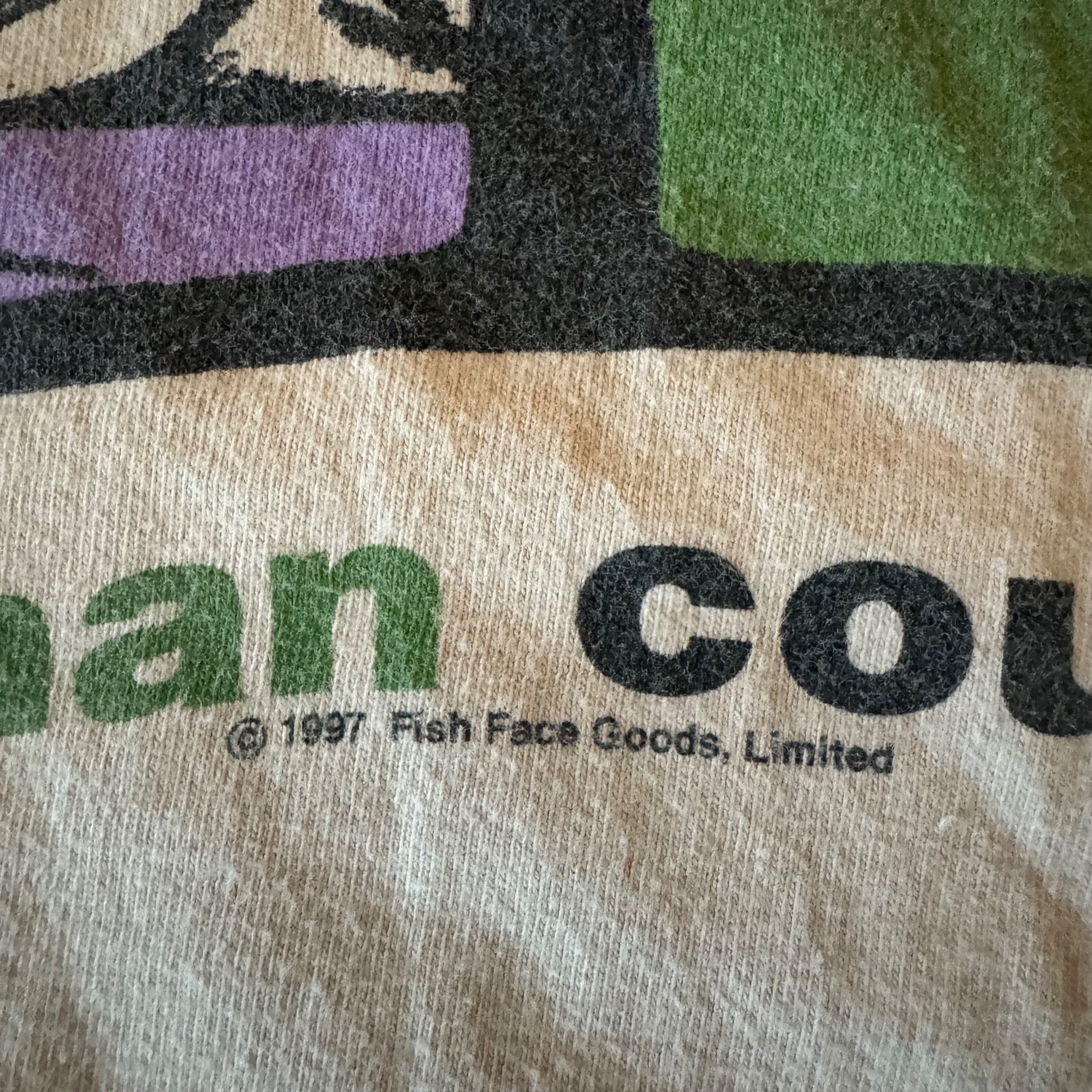 Vintage 90s A Face Only A Fisherman Could Love T-Shirt Mens Large Fishing Nature gallery
