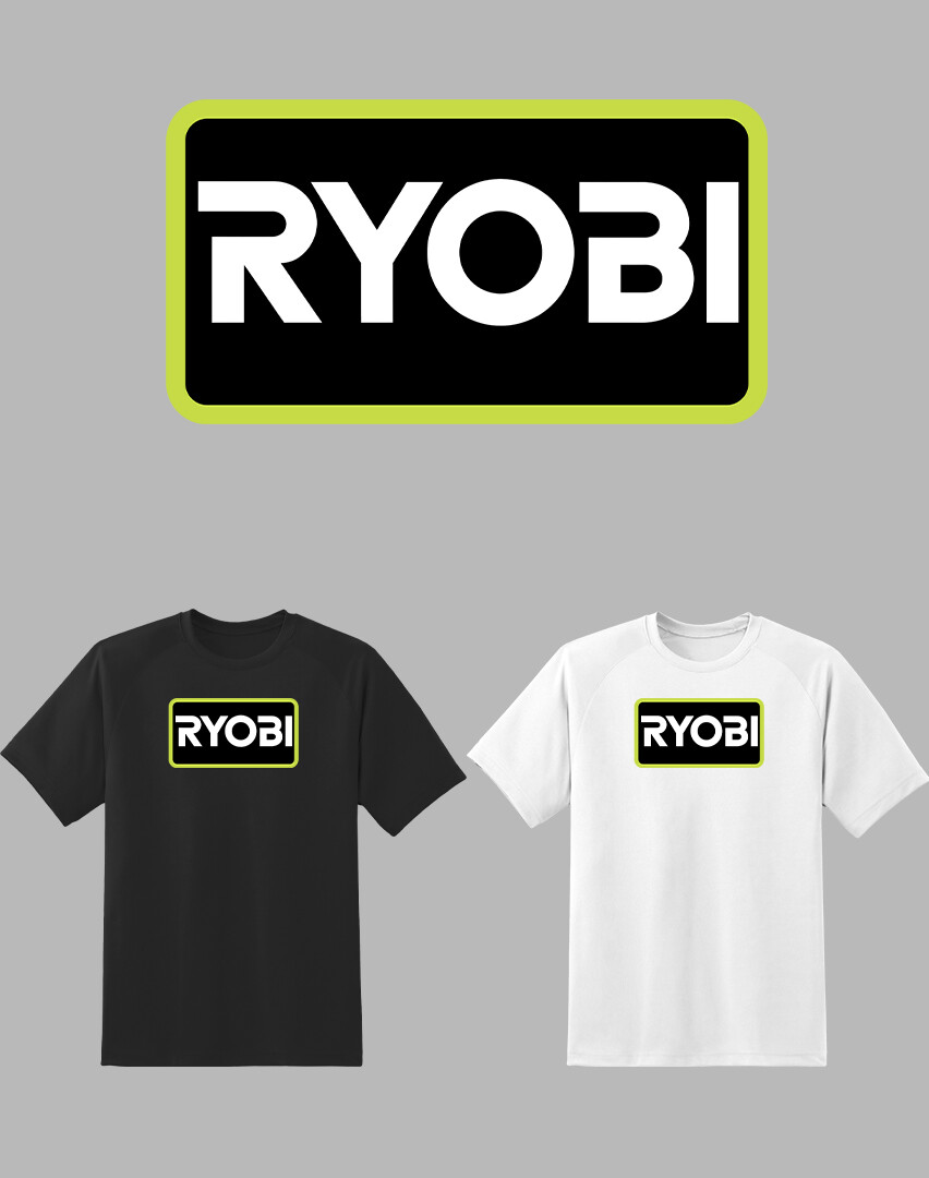Ryobi Tools Square Logo shirt 6 Sizes Youth Med- Adult 6XL! Fast Ship! gallery