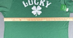 St. Patrick’s Day Men’s Lucky Clover Graphic T-Shirt~Irish~Size 2XL~New W/ Tags