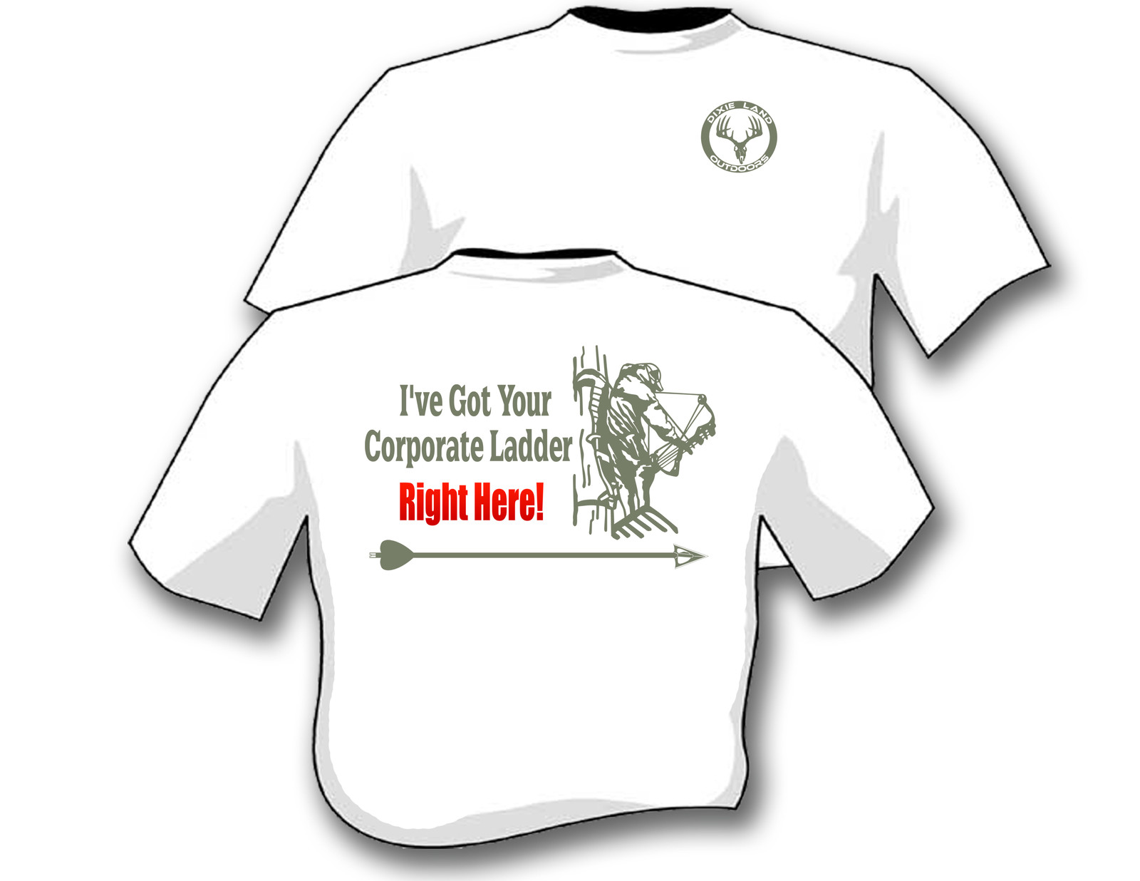 t shirt hunting bowArchery tree stand Dixie Land Outdoor deer buck turkey bear gallery