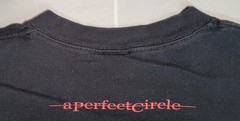A Perfect Circle Vtg Size L Tour 2000 T-Shirt Mer De Noms Maynard James Keenan
