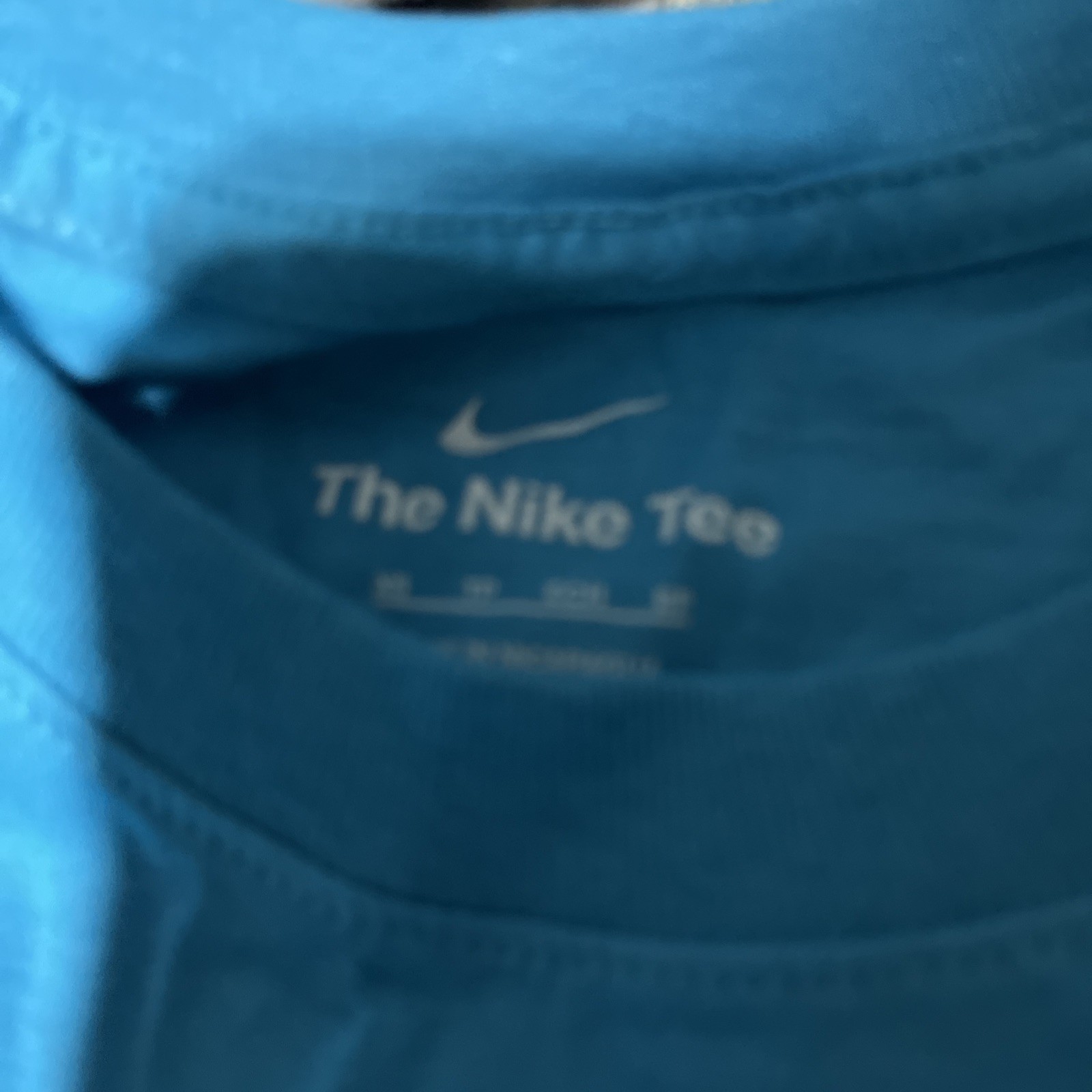 Nike Sportswear T Shirt Blue Size Xtra Small gallery