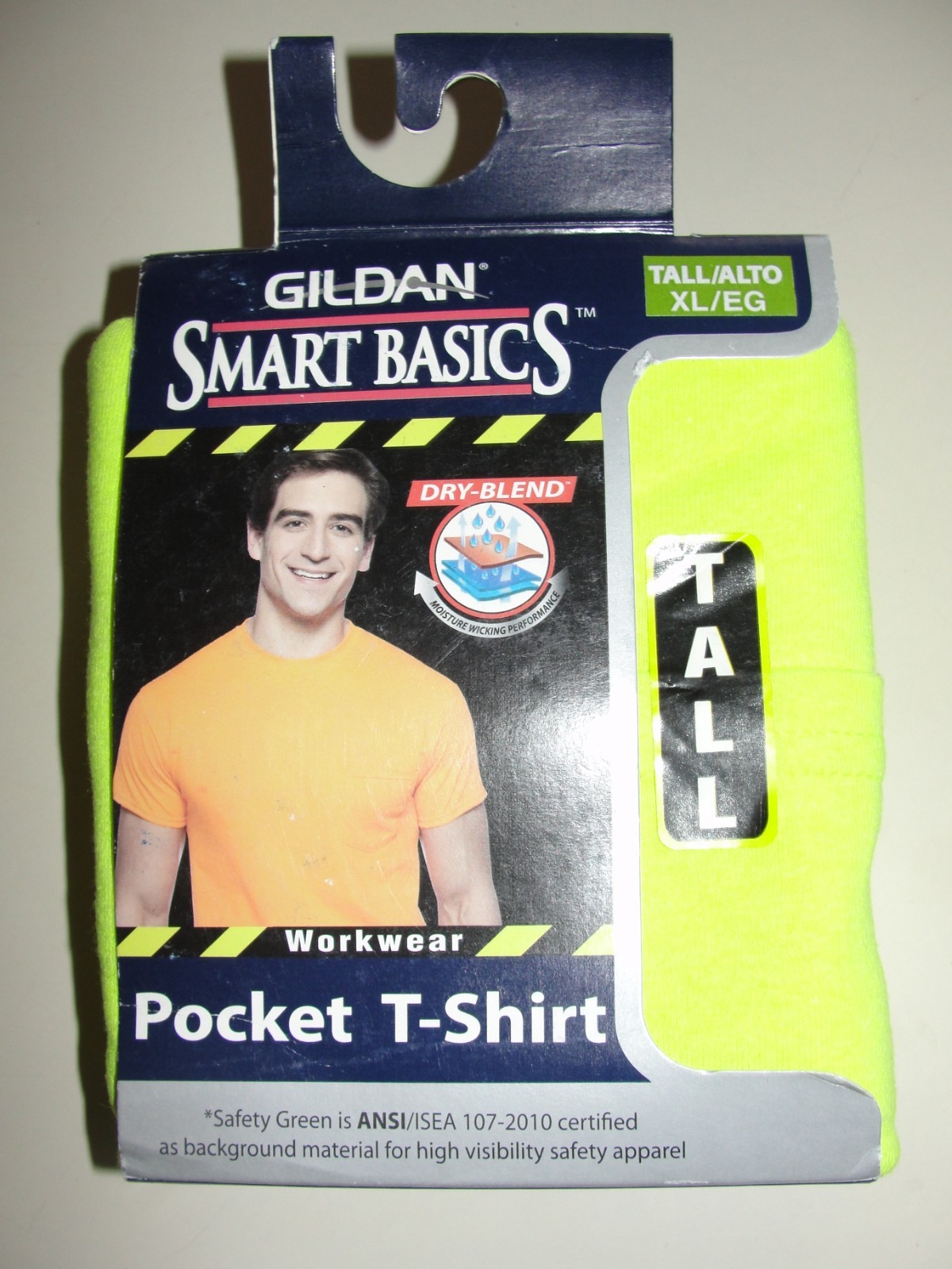 Men's Gildan Smart Basics Workwear Pocket T-Shirt - Size XL TALL - New gallery