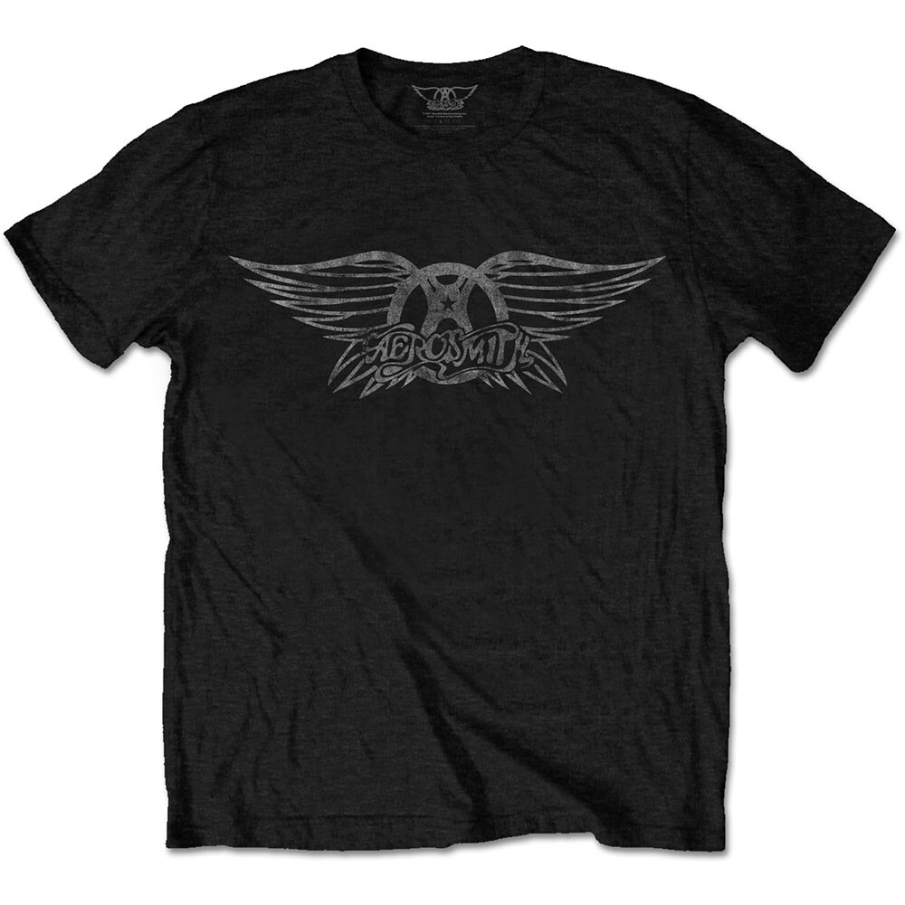 Aerosmith - Vintage Logo - Black T-shirt gallery