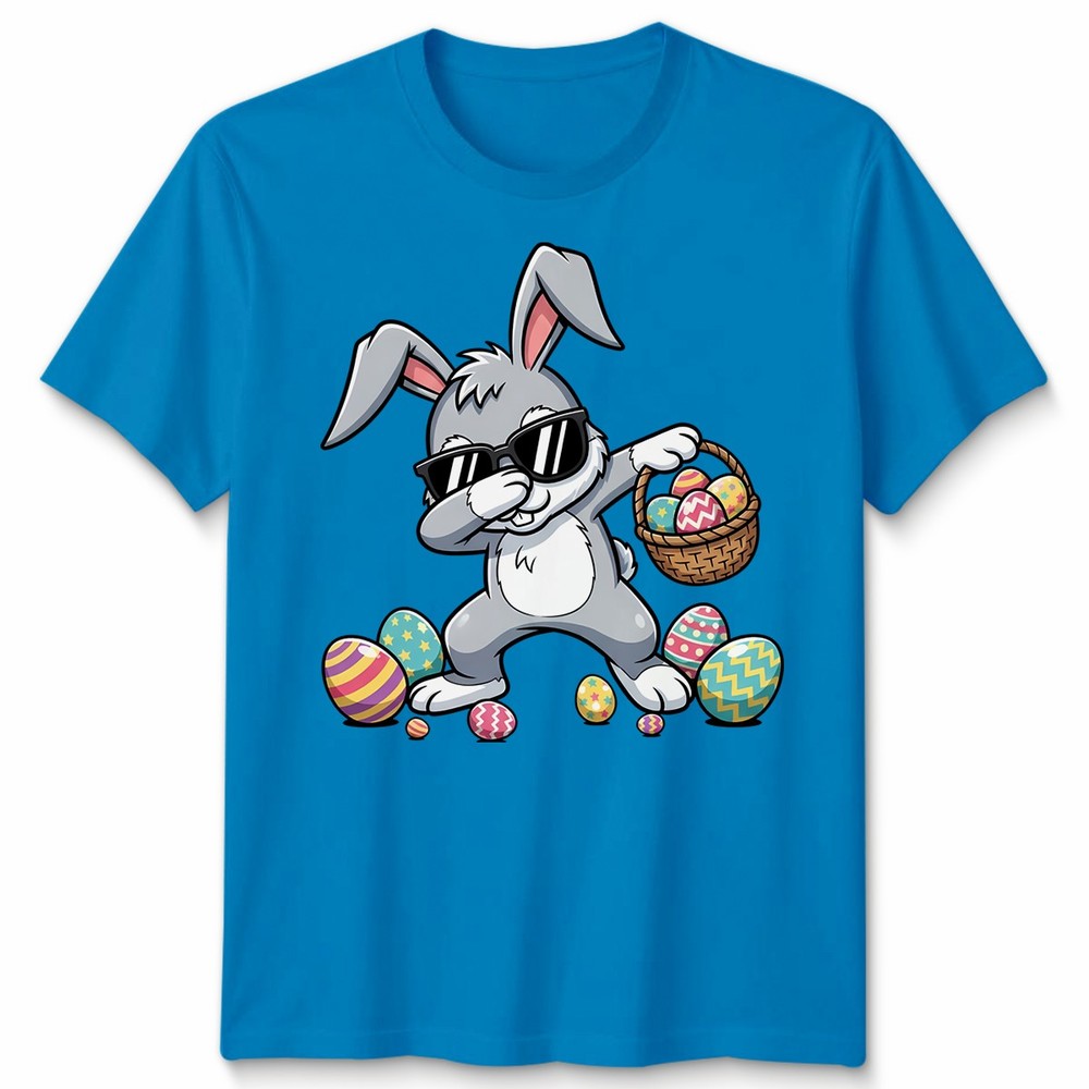 Dabbing Bunny Easter Day Eggs Dab Easter Unisex Tshirt