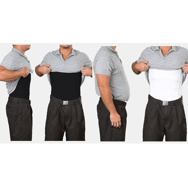 Fajas Para Hombres Faja Reductora De Hombre Men Body Shapers Abdomen Control Tee gallery