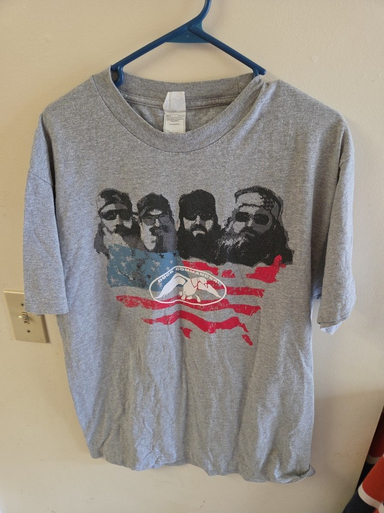 Alstyle Duck Commander Duck Dynasty Short Sleeve Shirt Large Uncle Si Jase Phil