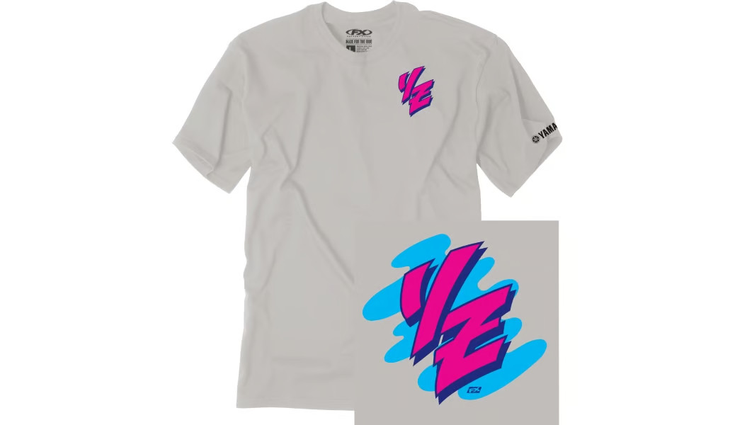 Factory Effex Yamaha Retro YZ T-Shirts Motorcycle Street Bike Dirt Bike gallery