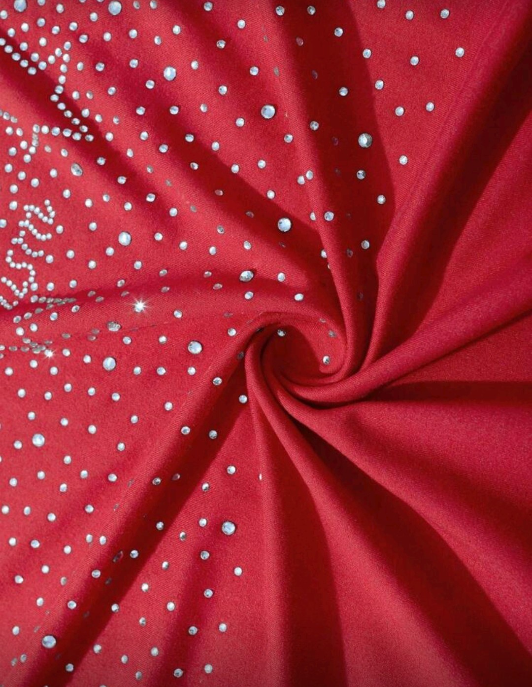 New Men Luxury Diamond Stars Rhinestones Fashion Red T-Shirt High Quality gallery