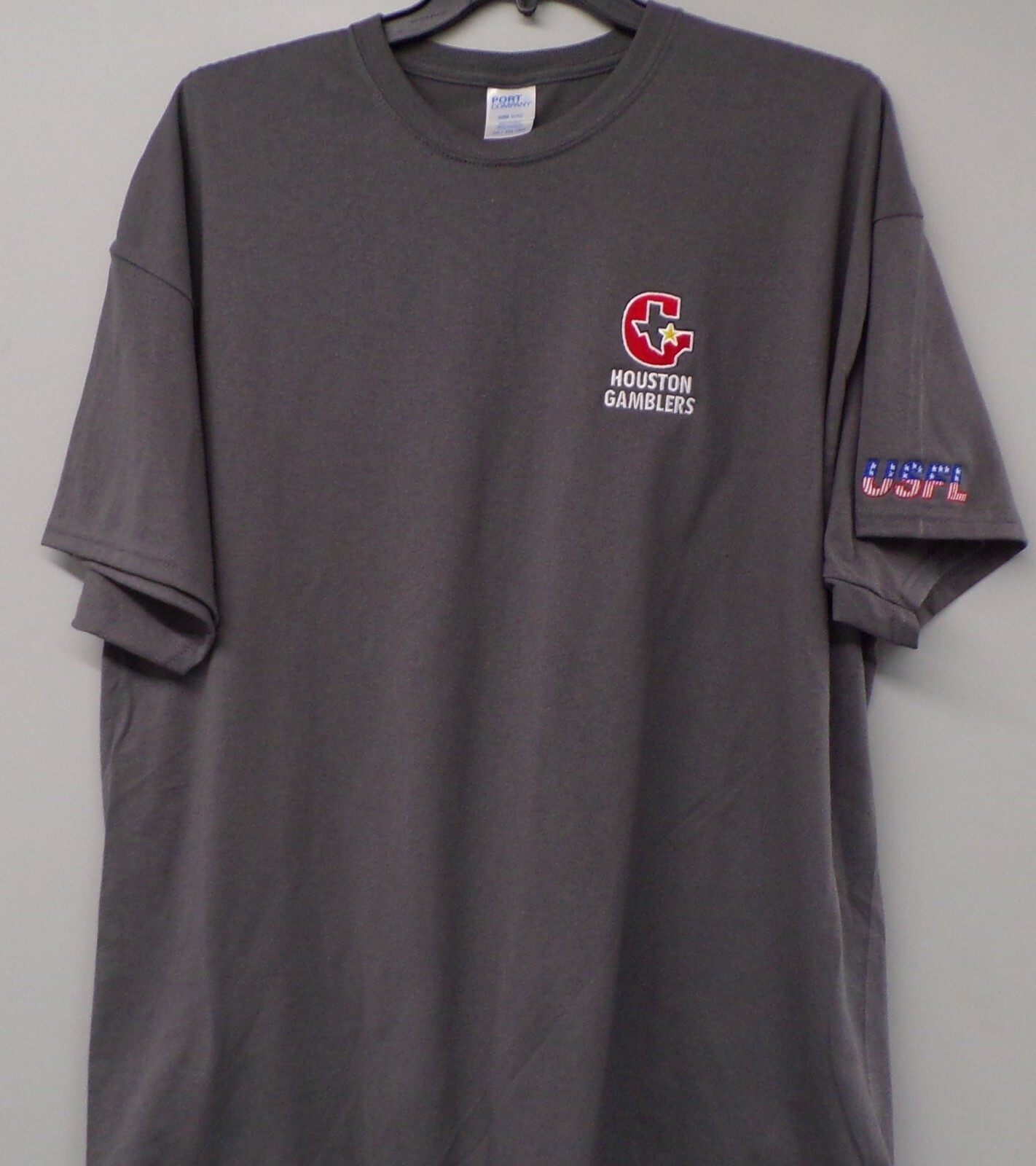 Houston Gamblers USFL Football Embroidered T-Shirt S-6XL, LT-4XLT Roughnecks gallery