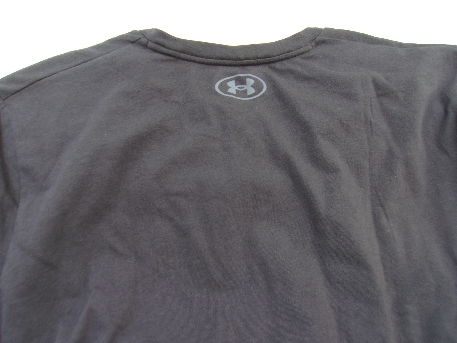 NWT Under Armour loose fit T, men's M - XXL, black, baseball, cotton blend gallery