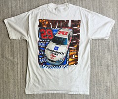 Competitors View Kevin Harvick #29 Right On Track Large White T Shirt NASCAR