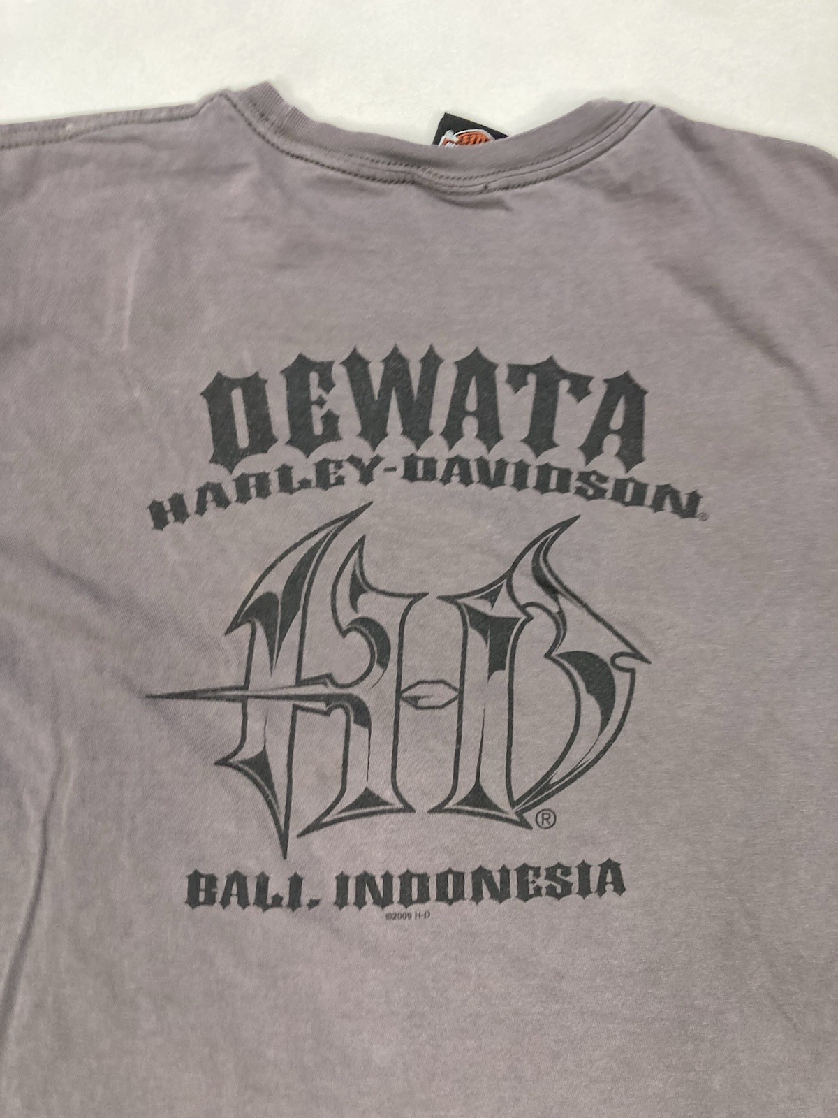 Harley Davidson Bali Indonesia Graphic T-shirt Men Large Gray Short Sleeve gallery