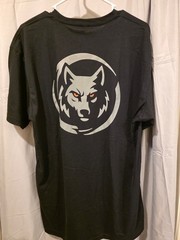 51FIFTY Wolf Logo Next Level 6210 Off-Road Truck Graphic T-Shirt Black Sz XL M2