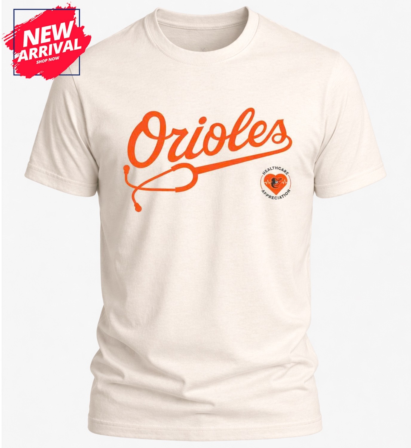 Orioles Healthcare Appreciation Night T-Shirt Giveaway 2026 – USA Size