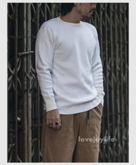 Non Stock Fall Winter Long Sleeve Basic Shirt Waffle Thermal Shirt Heavyweight