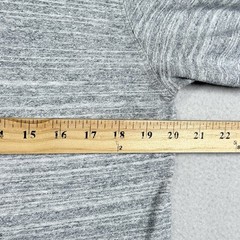 Faherty Shirt Mens Large Henley Button Long Sleeve Grey Spacedye Coastal Preppy