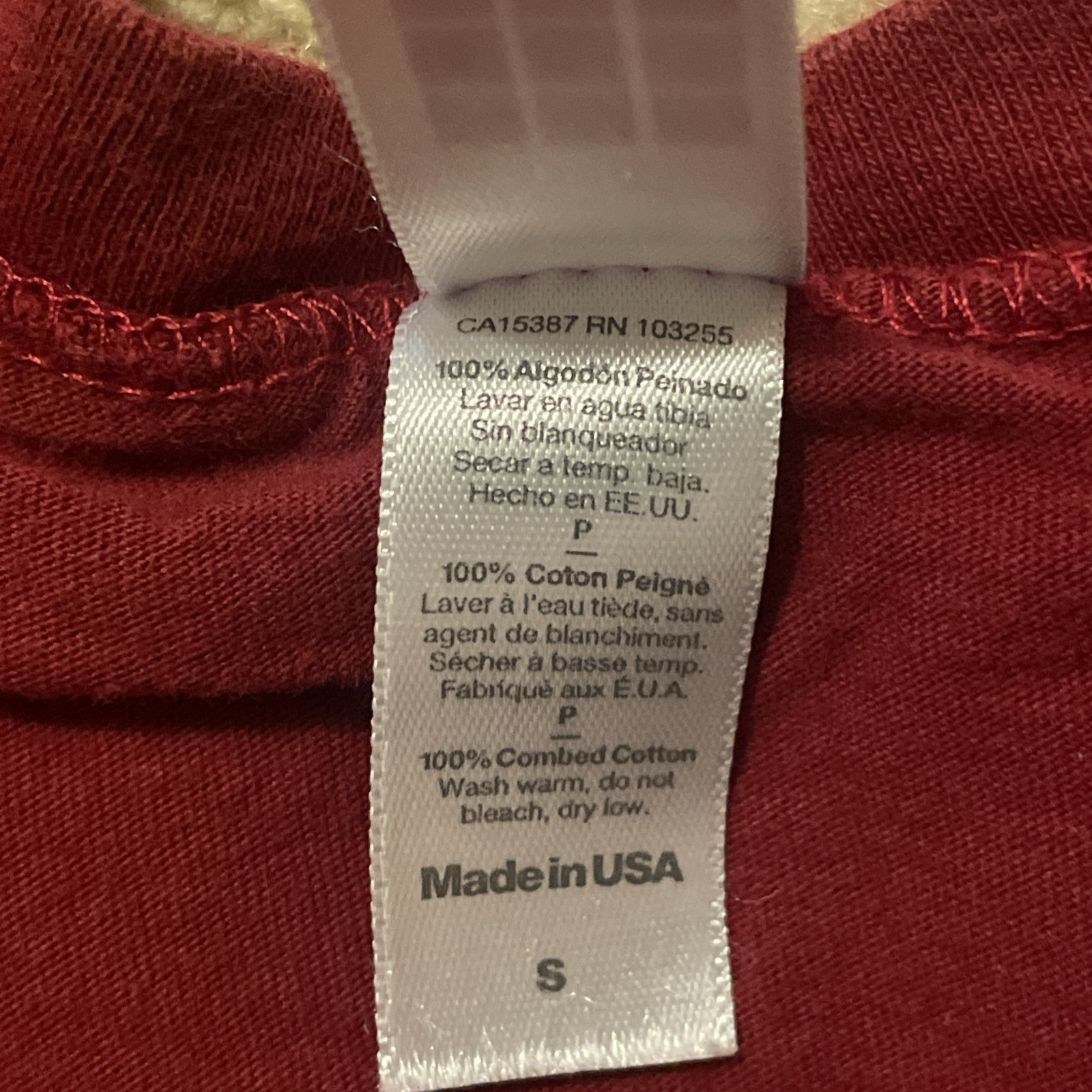 Standard American V Kneck Shirt Size Small gallery