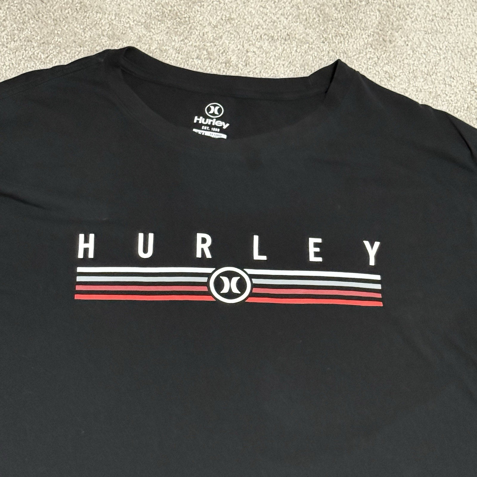 Hurley TShirt Mens Cotton Tee Shirt Logo gallery