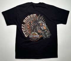 Harley Davidson Motorcycles Tunnel Vision Steel Horse VA T-Shirt M