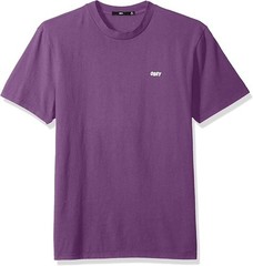 🟣 OBEY Men’s Eyes Pigment-Dyed Tee (XL, Dusty Purple) – Heavyweight Streetwear