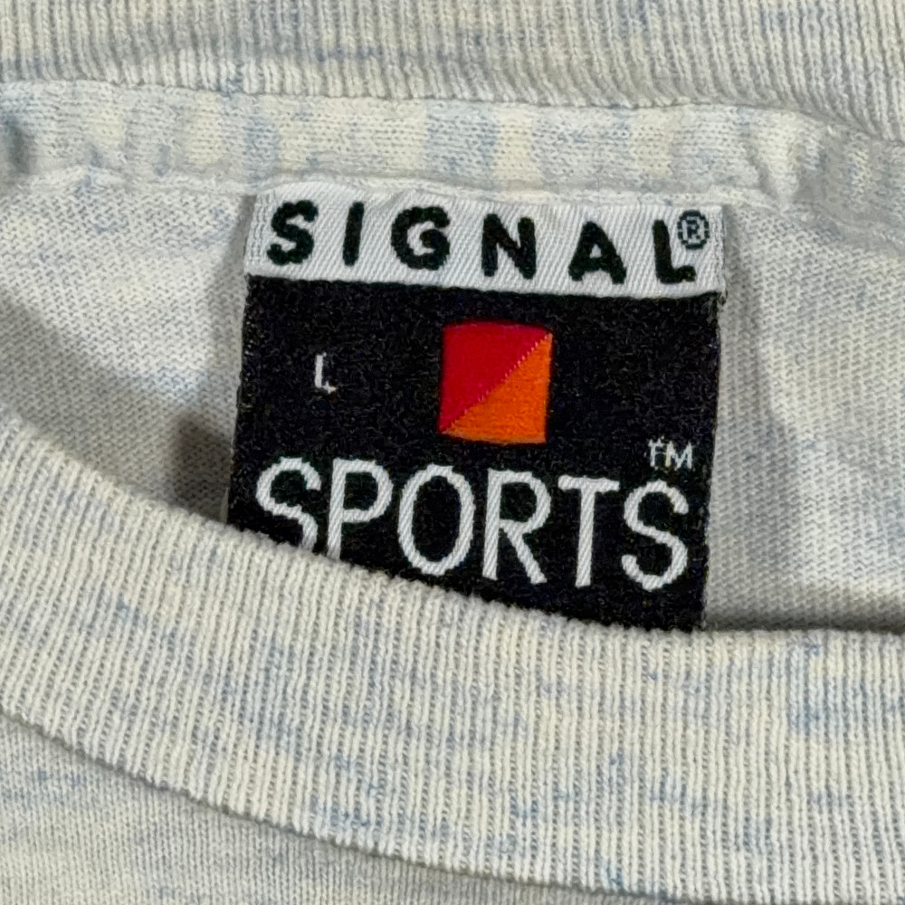 Vintage Sea World Shirt Adult MEDIUM White Bermuda Triangle Mission Boat USA 90s gallery