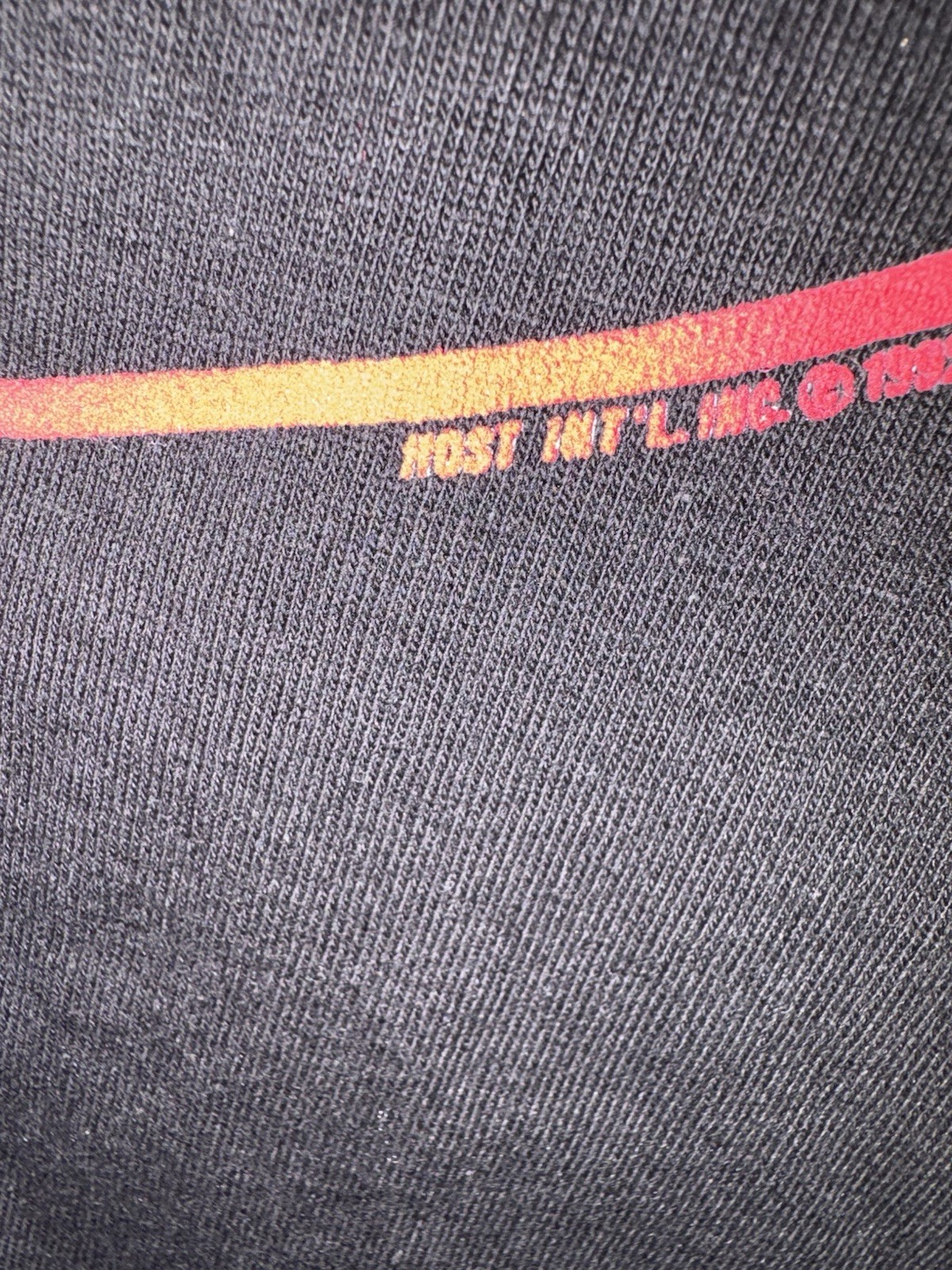 Delta Men's Black/Red Reno Graphic Print T-Shirt XL Regular Crew Neck gallery