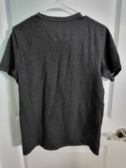 On the Byas Men’s Medium T-Shirt Single Breast Pocket Short Sleeve Gray
