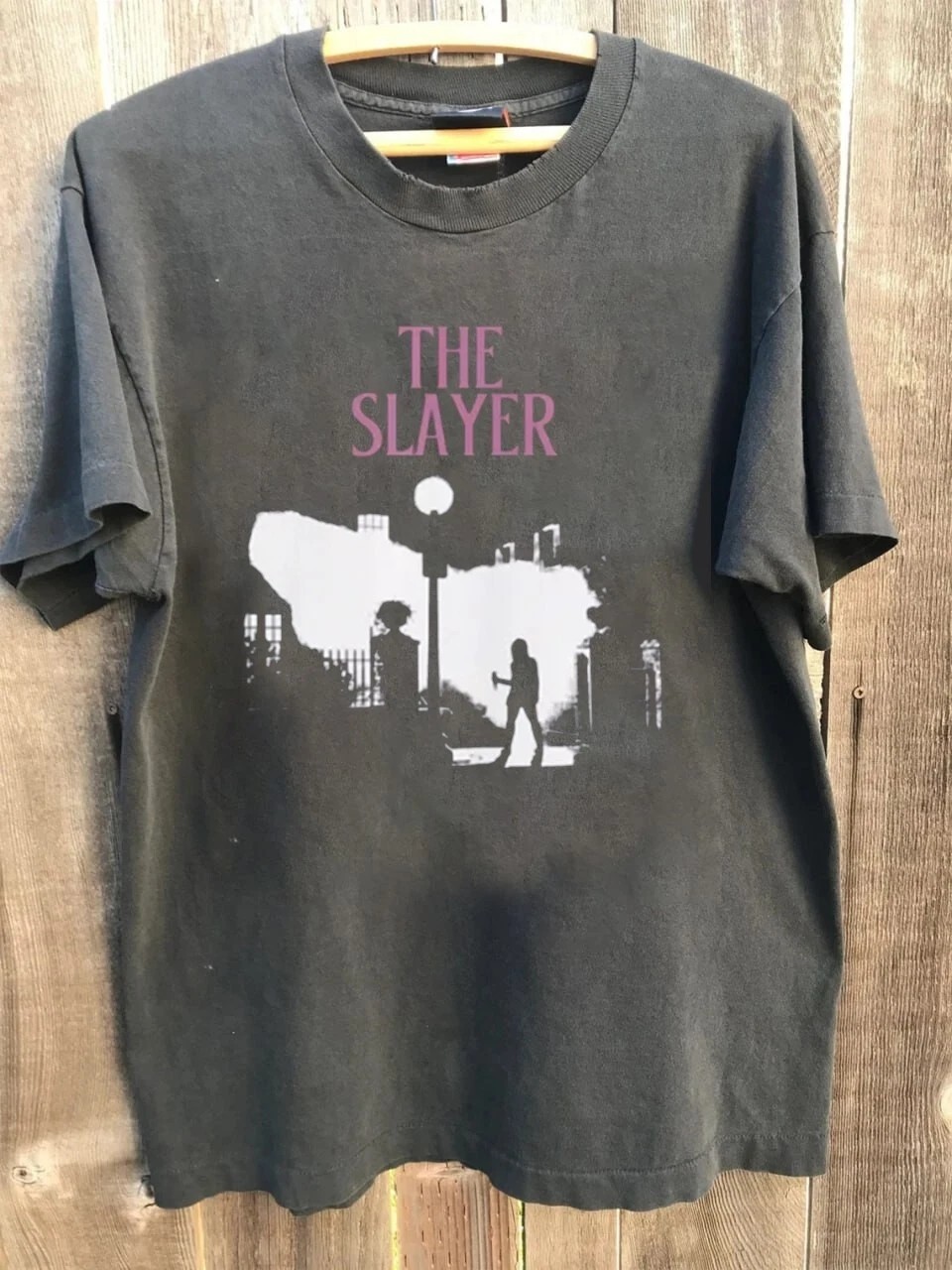 Buffy The Vampire Slayer Shirt, Charcoal Color Movie Unisex T shirt Men Women gallery
