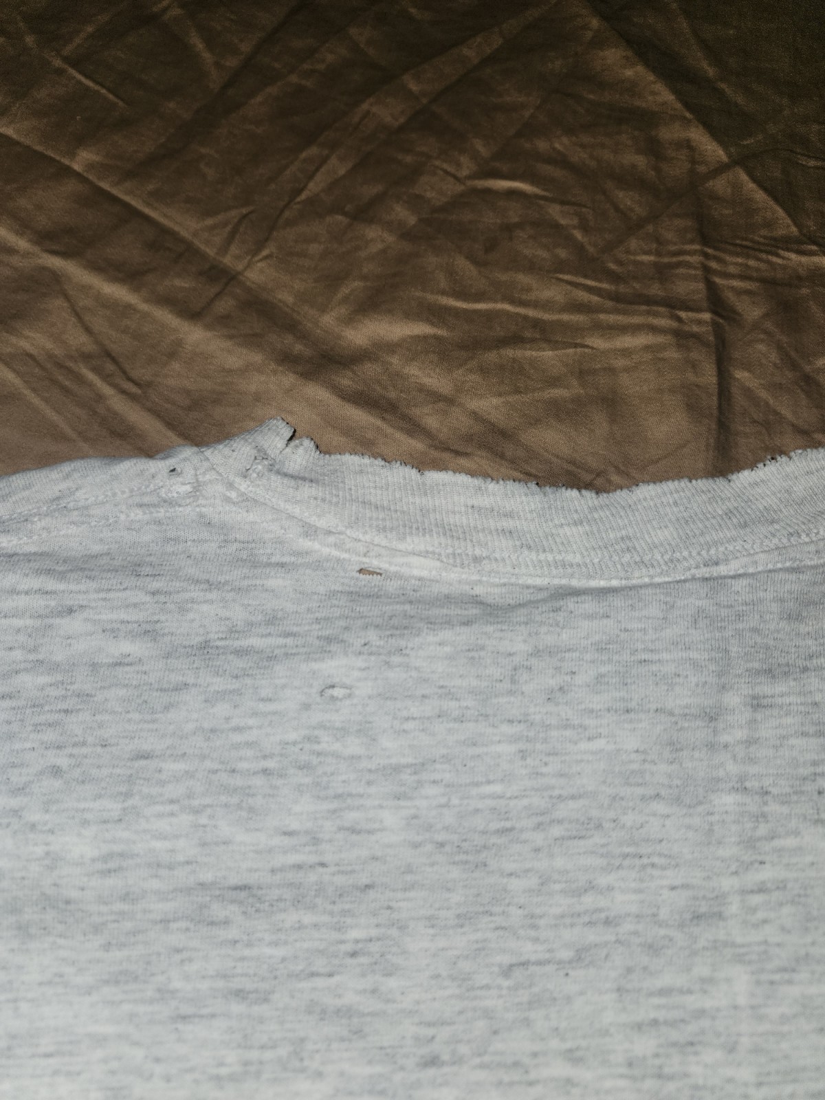 Vintage Thrashed Adidas T Shirt Y2k No Tags Size Xl? Many Holes gallery