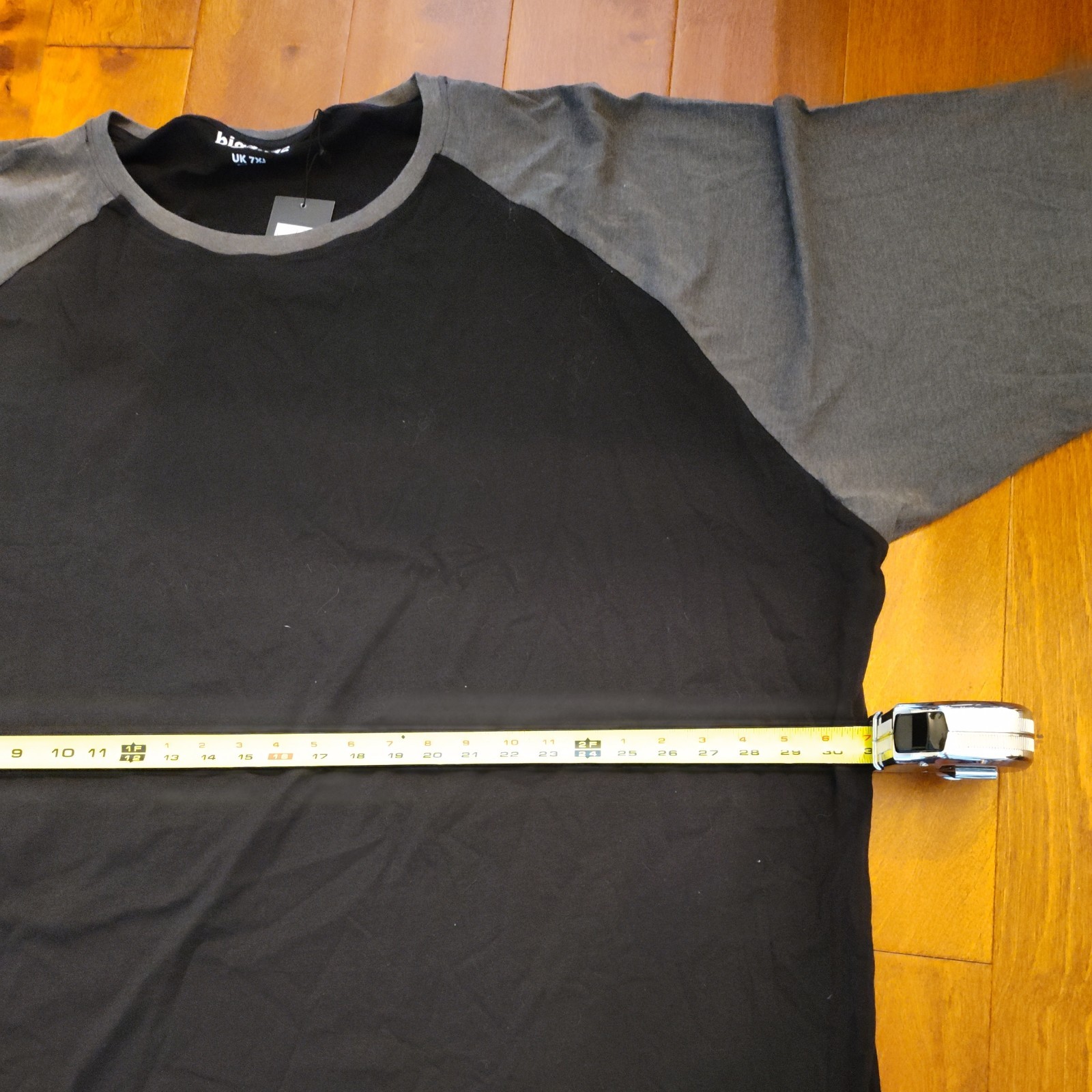 Big Dude Clothing Short Sleeve Gray Black T-shirt Size 7X NWT gallery
