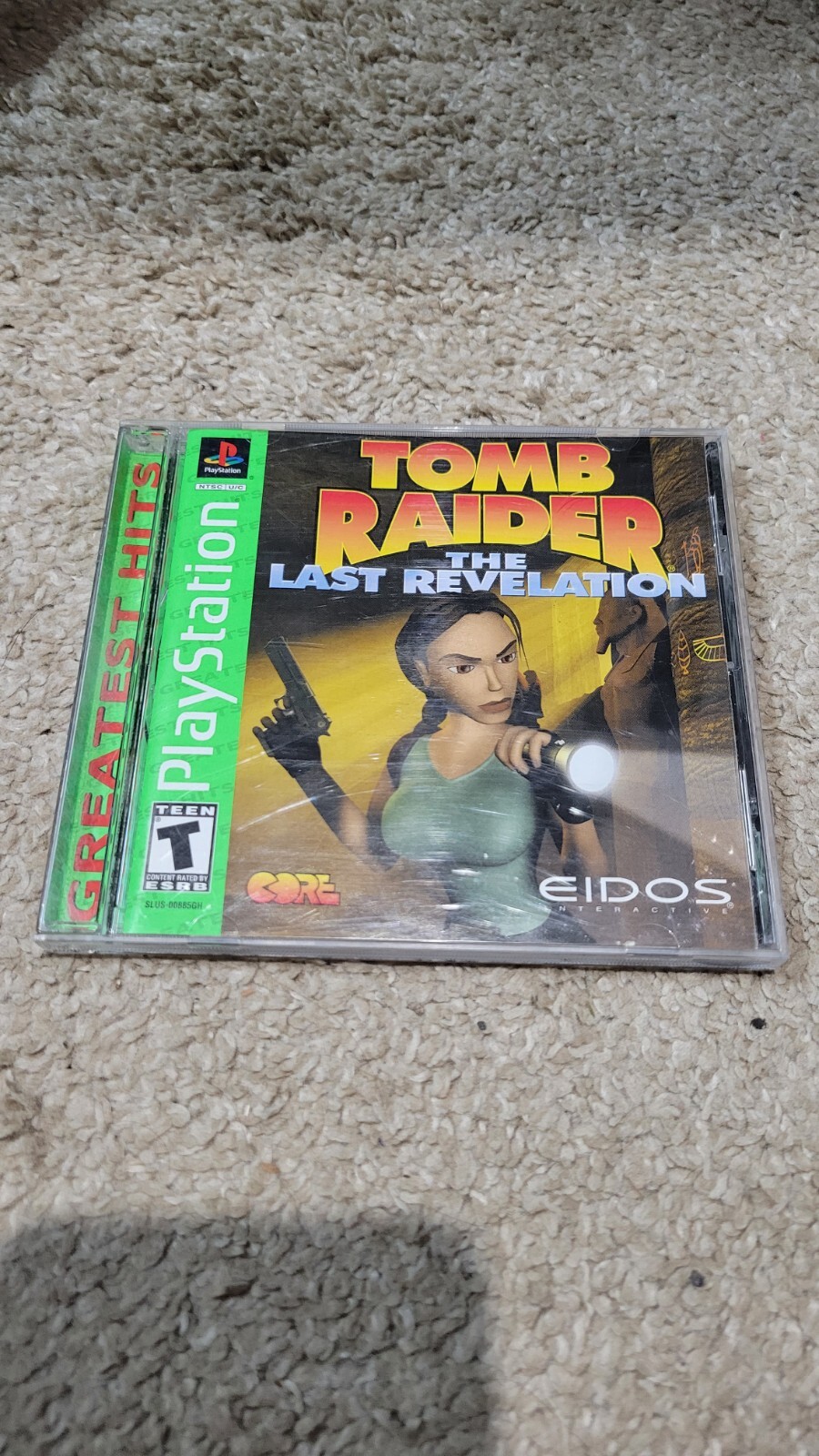 Tomb Raider The Last Revelation Playstation Game