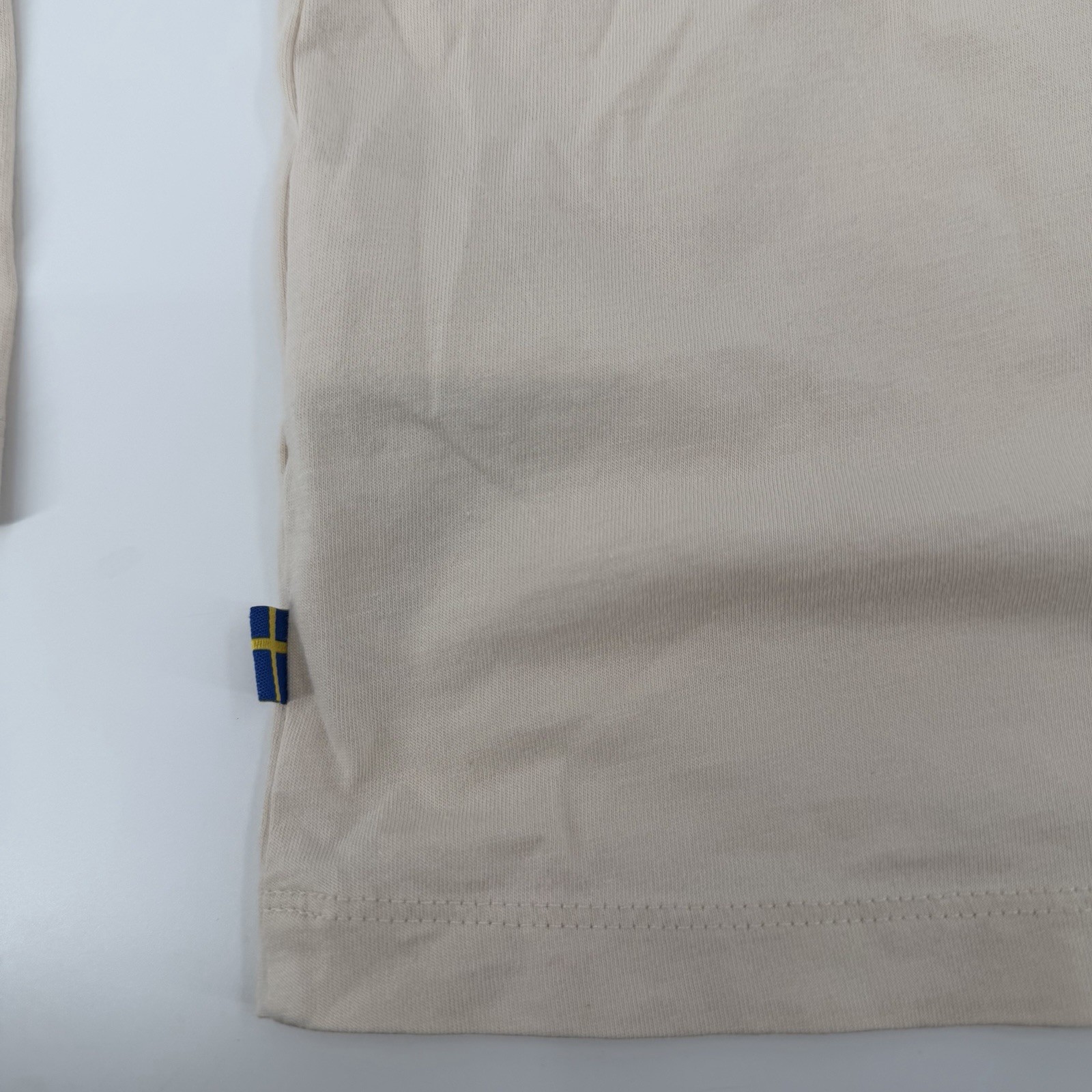 Fjallraven Shirt Mens Large Chalk White 1960 Logo Long Sleeve Cotton Basic gallery