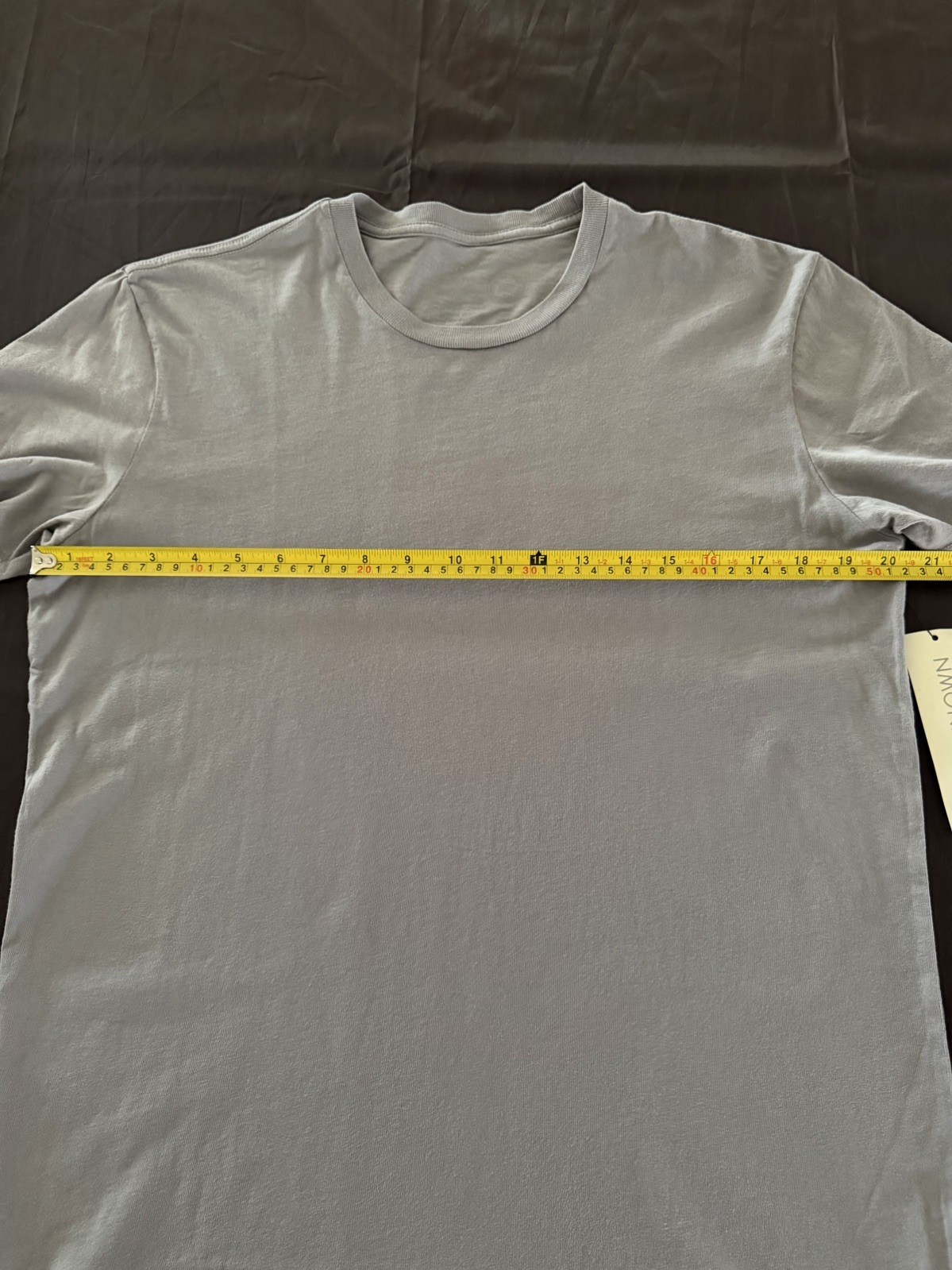 Outerknown Tee Mens Medium Grey Organic Cotton T-Shirt gallery