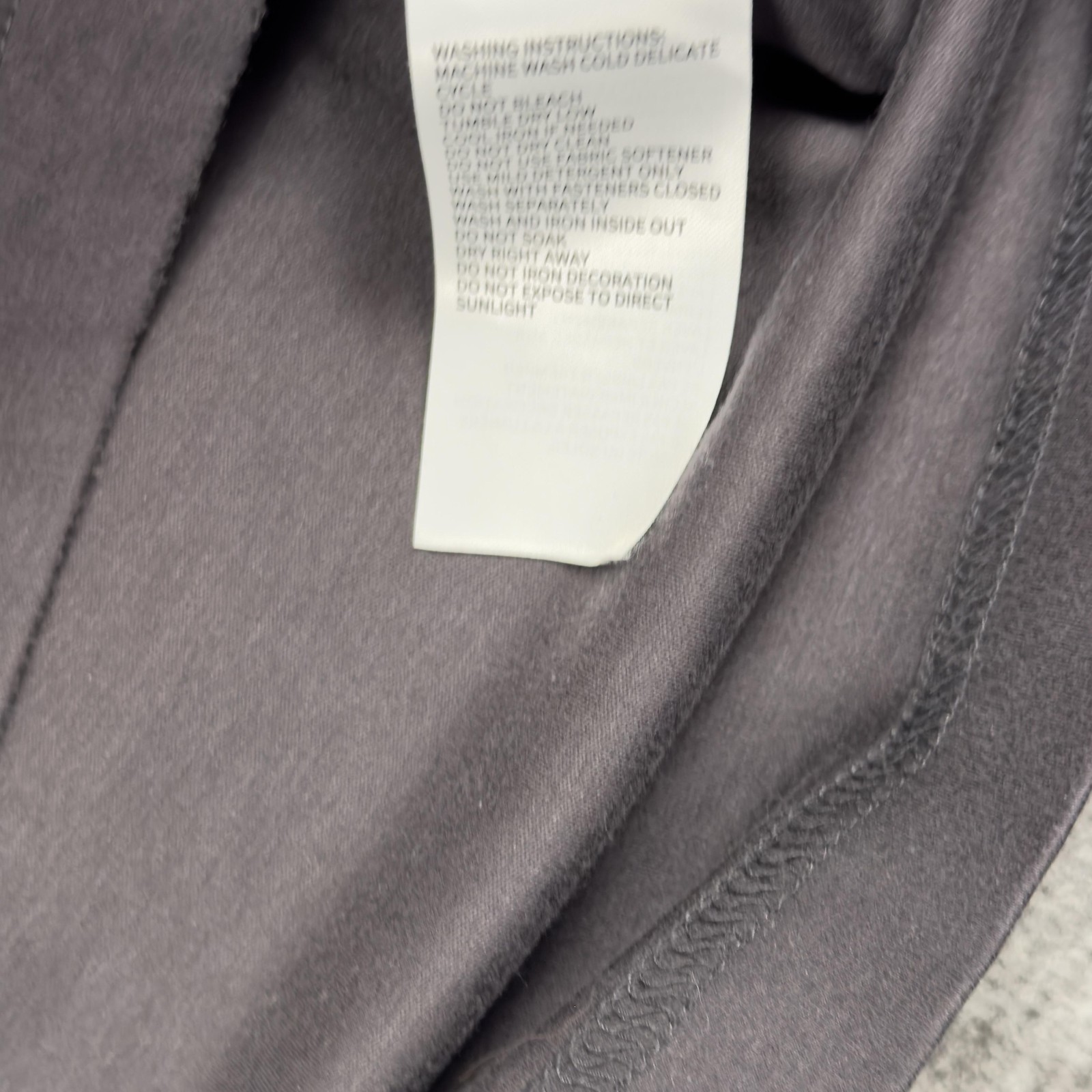 Staple Pigeon Shirt Mens Small Gray Zip Pocket Logo Streetwear Cotton SPG-TS-02 gallery