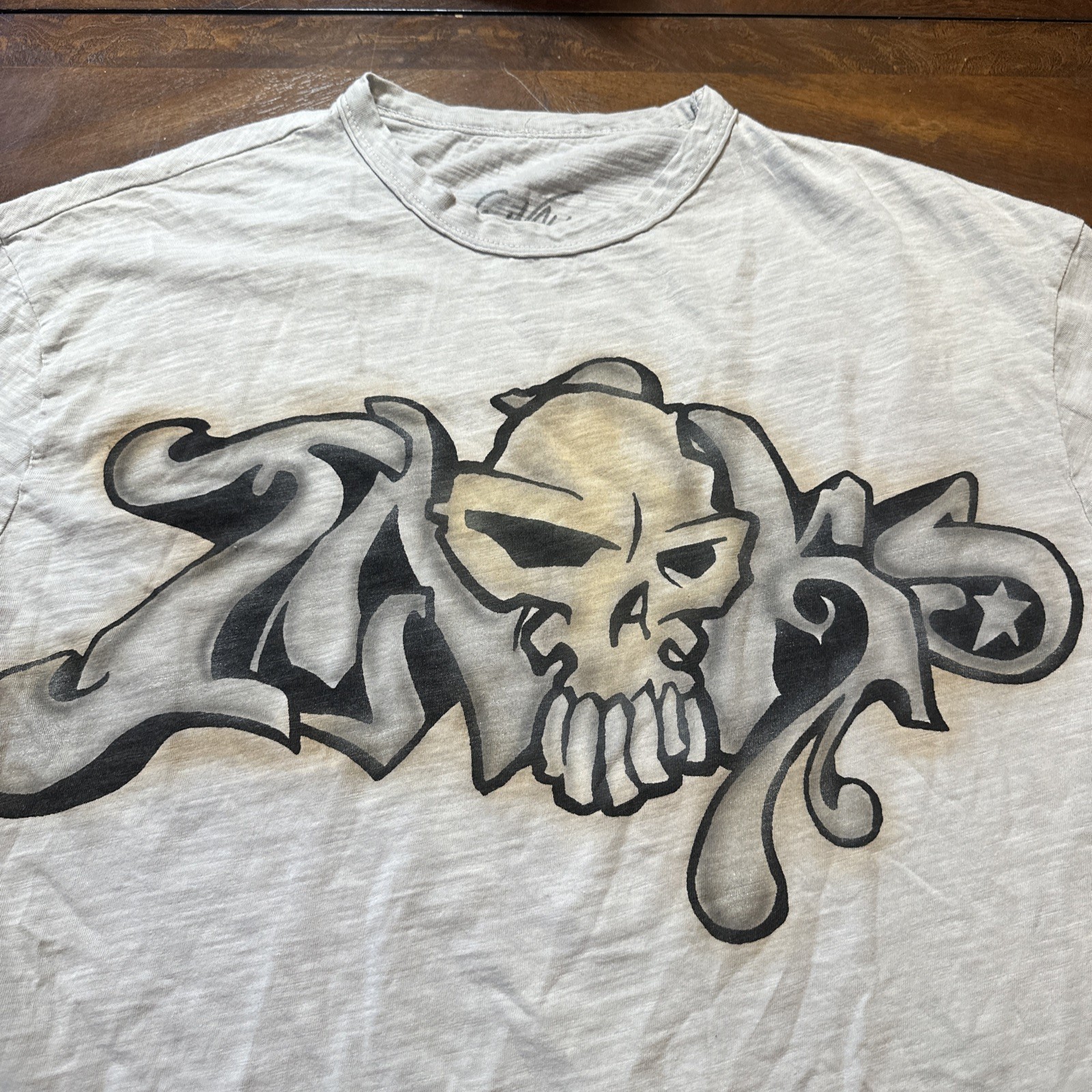 The Great China Wall Ink Men’s Longsleeve M Shirt Graffiti And Skulls gallery