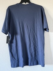Travis Mathew Mens Medium Short Sleeve T Shirt Christmas Jingle Jangle Golf Blue