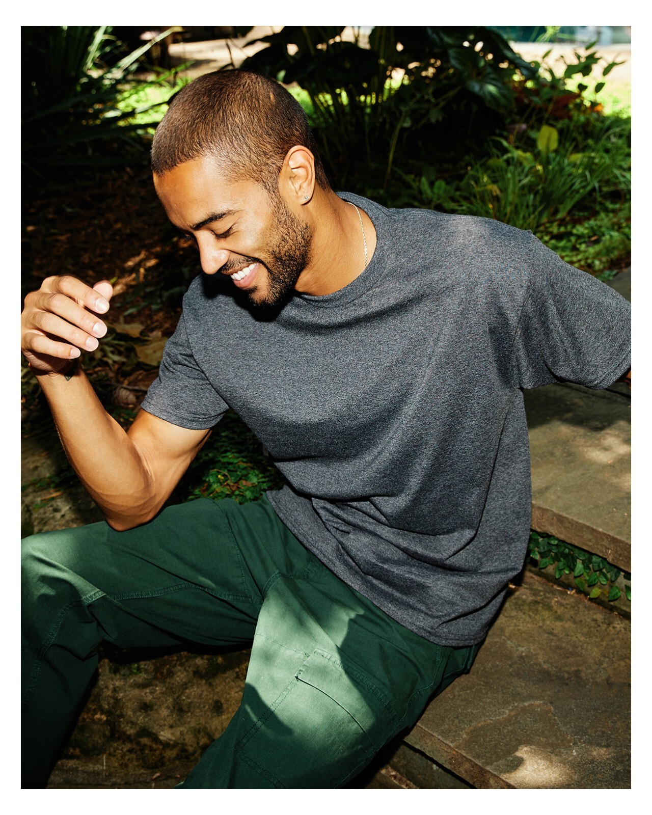 Hanes Mens 100% Cotton Authentic-T T-Shirt Crew Neck T Shirt - 5250T S-2XL gallery